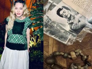 Madonna muestra fotos luciendo huipiles inspirados en Frida Kahlo