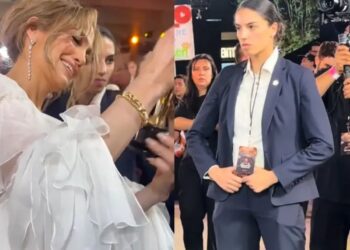 Guardaespaldas de Jennifer Lopez causa sensación en CDMX