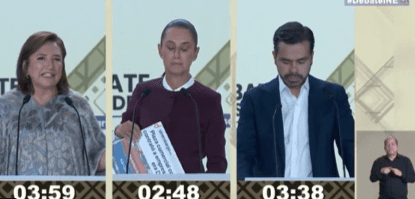 INE ordena eliminar de debate presidencial acusaciones de “narcocandidata”