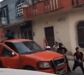 Enfrentamiento armado entre simpatizantes de MORENA y PVEM