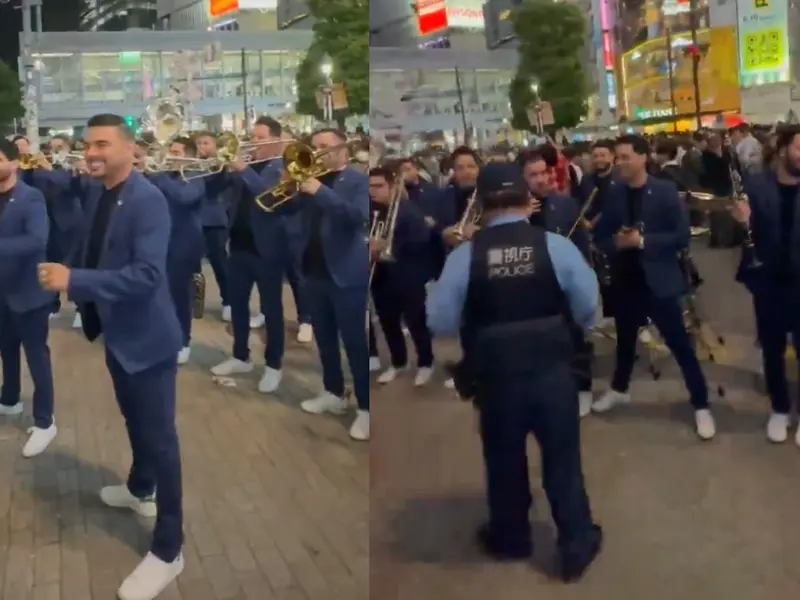 Detienen a Banda El Recodo por dar concierto en la calle