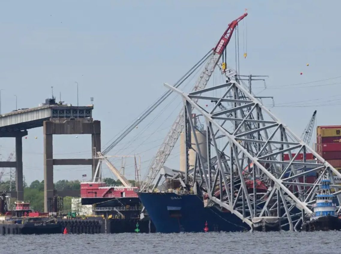 Recuperan el cuerpo del quinto trabajador fallecido en el colapso del puente de Baltimore