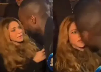 Fan intenta besar a Shakira