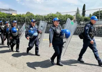 Despliegan más de mil 400 policías, por festejo en el Azteca