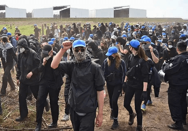 Ambientalistas intentan asaltar fábrica de Tesla en Alemania