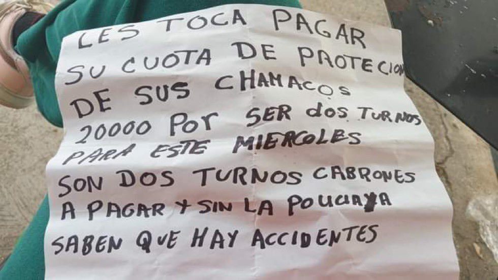 Cobran derecho de piso de 2 mil pesos a niños de primaria
