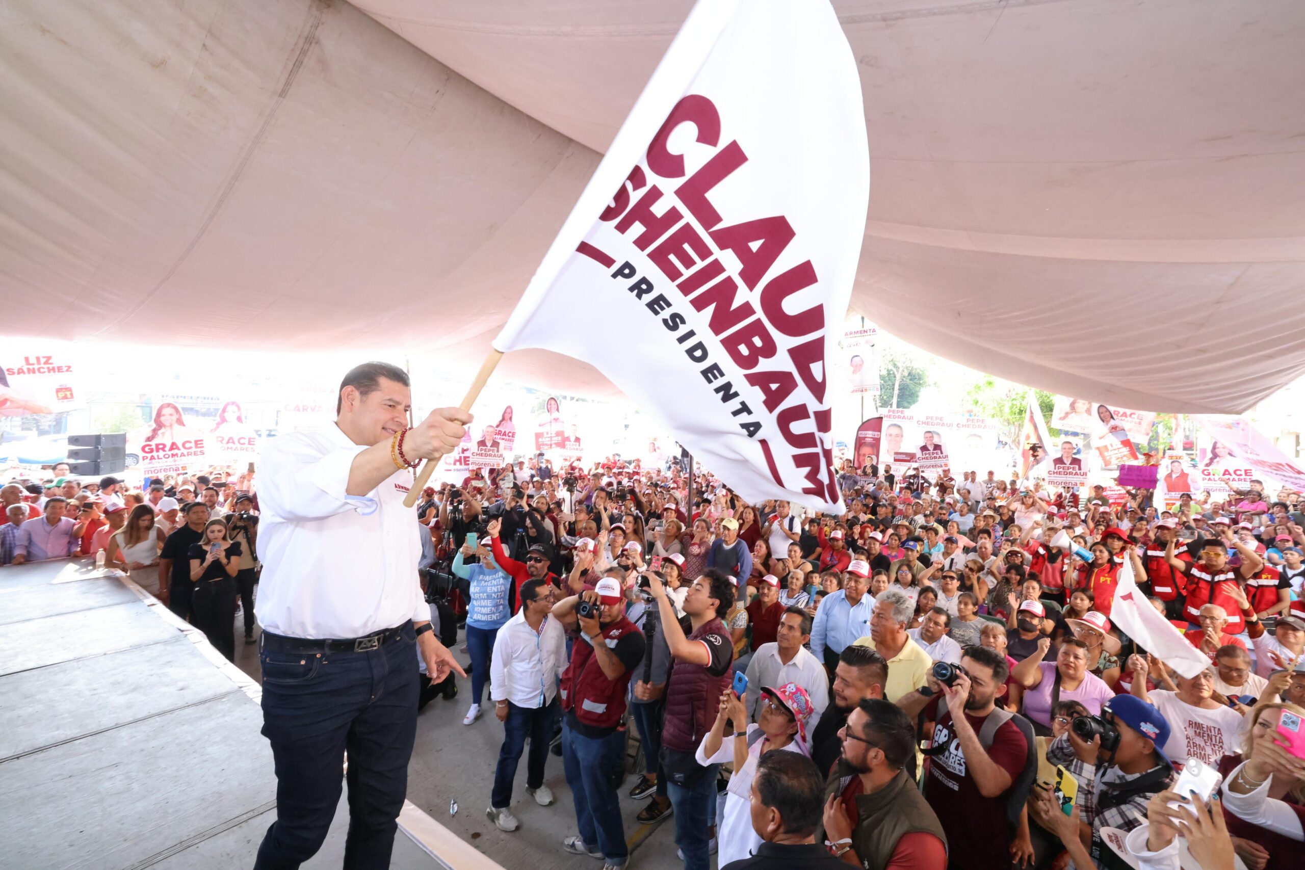 Fortaleceré la seguridad que le hace falta a Puebla: Armenta