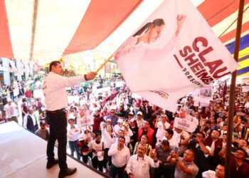 6 mil localidades con obra comunitaria refrenda Armenta en Guadalupe Victoria