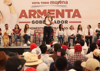 Estación turística ferroviaria y seguridad para Huejotzingo asegura Armenta
