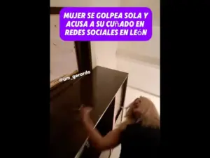 Mujer se golpea sola para culpar a su cuñado