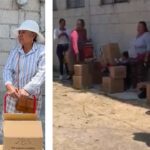 Descubren entrega de despensa por parte del Ayuntamiento de Puebla en veda electoral