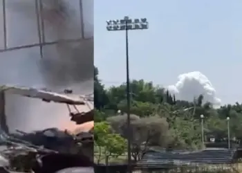 Registran explosión de polvorín en Morelos