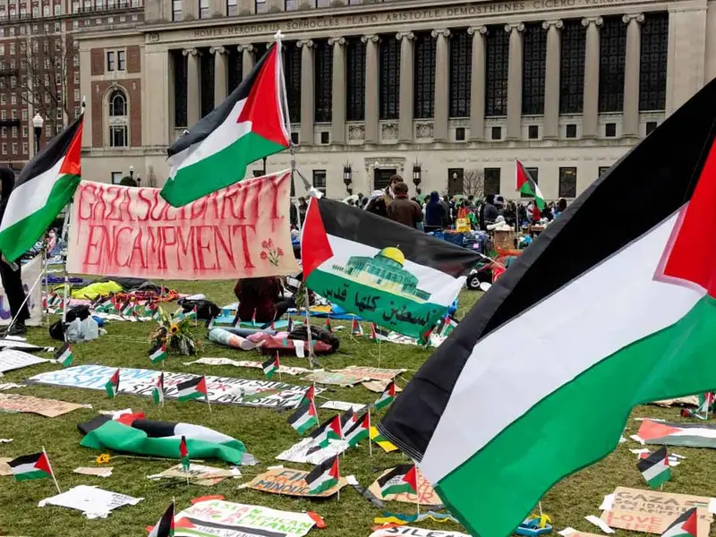 Por protestas contra guerra en Gaza, Universidad de Columbia cancela graduación