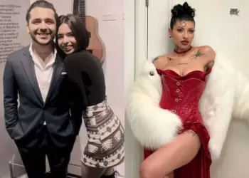 Foto de Christian Nodal con Ángela Aguilar se viraliza