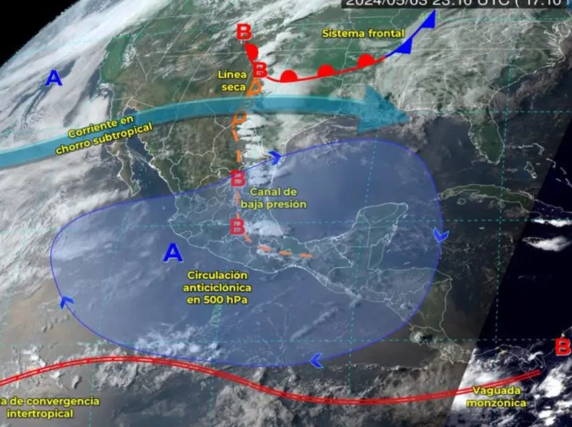 Se esperan altas temperaturas y lluvias en 15 estados este sábado