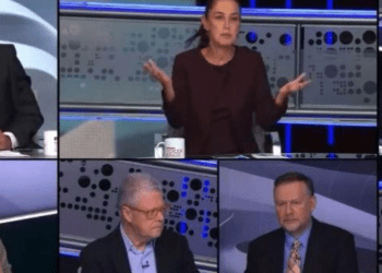 Difunden momento de tensión de Sheinbaum en programa de TV