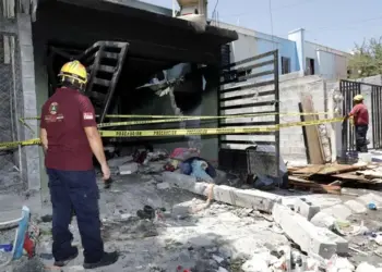 Fuerte explosión en Escobedo deja como saldo 10 heridos