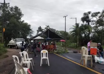 En Veracruz, habitantes de Fortín cierran carretera por falta de agua