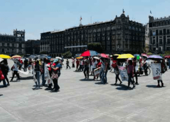 La CNTE continuará con plantón en Zócalo CDMX
