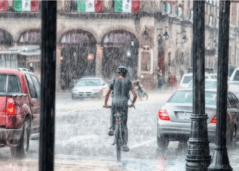 Llegan las primeras lluvias a la región serrana de Veracruz