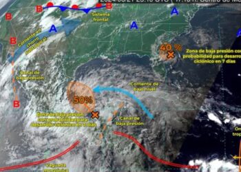 Pronóstico del tiempo en México: Lluvias torrenciales y torbellinos