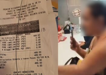 Lady KFC explota contra restaurante en Saltillo