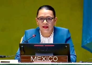 Rosa Icela Rodríguez solicita a la ONU detener el tráfico de armas