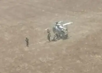 Helicóptero de Sedena realiza aterrizaje de emergencia en Durango