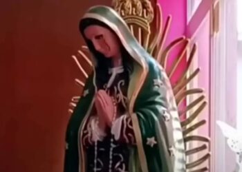 Estudio descubre origen del líquido de la Virgen que llora sangre en Michoacán
