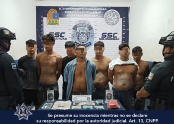 Detienen a 7 sujetos por intento de homicidio contra familia en Solidaridad