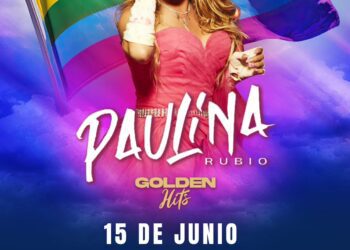 Paulina Rubio en concierto público