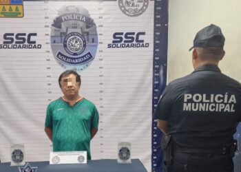 Policías de Solidaridad detienen a un hombre por abuso sexual