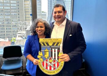 Gobernador Electo Alejandro Armenta y Asambleísta Karines Reyes promueven hermanamiento Puebla-Nueva York