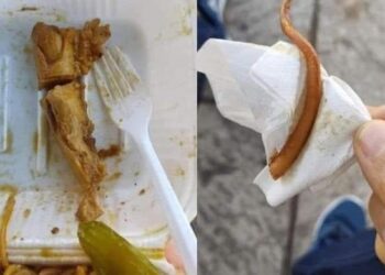 Encuentran cola de rata en comida en San Luis Potosí