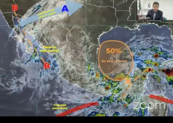 Alertan por la formación de otro ciclón tropical en el Golfo de México