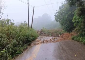 Comunidades en Chiapas incomunicadas por derrumbes