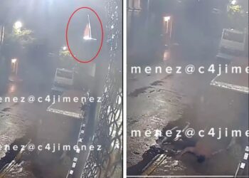 Hombre cae de una azotea tras agredir a su esposa en Neza