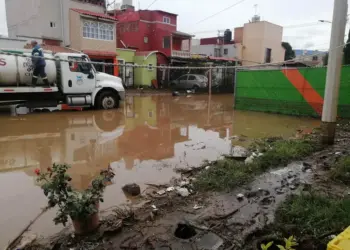 Al menos mil viviendas afectadas por las lluvias en el Estado de México