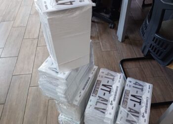 El no tan extraño caso de las placas que se despintan