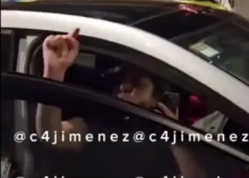 Borracha atropella a repartidor