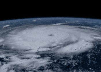 Así se ve el huracán Beryl desde el espacio