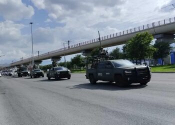 Llegan 300 elementos de la Sedena y la GN para fortalecer la seguridad en NL