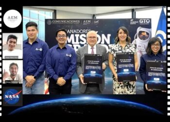 ¡Cinco jóvenes mexicanos viajarán a la NASA en agosto!