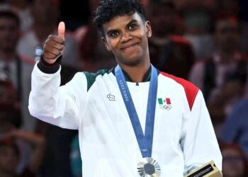 Mexicana Prisca Awiti gana medalla de plata en Judo