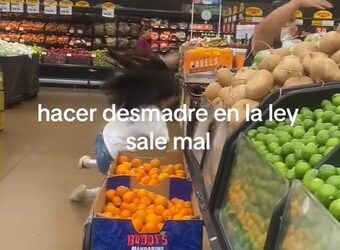 Amigas intentan hacer desastre en super y todo termina mal