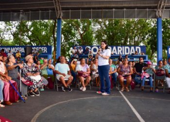 Estefanía Mercado encabeza reunión informativa del programa “Pensión para Mujeres de 60 a 64 años”