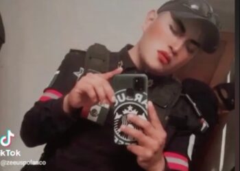 ¿Quién es Zeus Polanco, el policía trans del Edomex que se maquilla mientras patrulla?