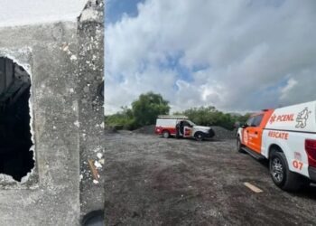 Un abuelito murió al caer en una fosa mientras intentaba remover hielo seco