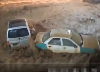 Autos fueron arrastrados en Guerrero; se reportan 4 personas desaparecidas