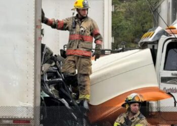 Cuatro monjas fallecieron al ser atropelladas por un tráiler en Nuevo León